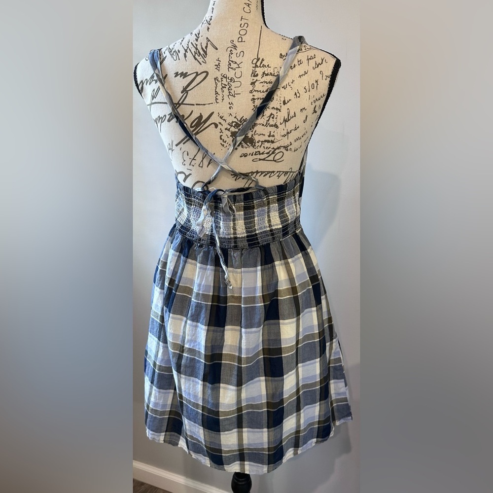Aeropostale Plaid Halter Dress - Size Medium - Picture 7 of 16